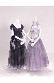 Everlasting Flower Night Rain Dripping From Vines 2.0 Kimono Jacket Blouse Corset Top and Skirt(Pre-Order/2 Colours/Full Payment Without Shipping)